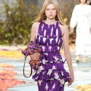 Ulla Johnson Serafina Gown Cassis Blur